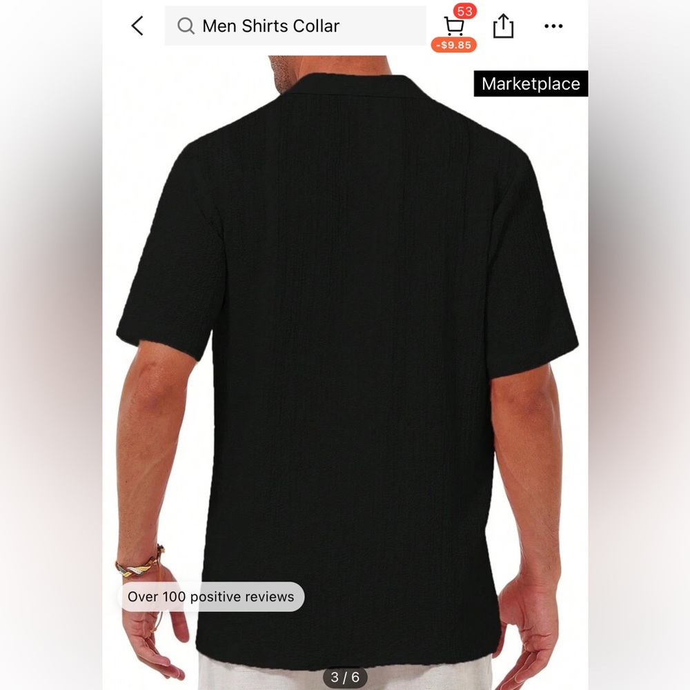 Shein summer beach top for men